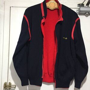 VINTAGE NAVIGARE REVERSIBLE WOOL BLEND JACKETS SIZE L